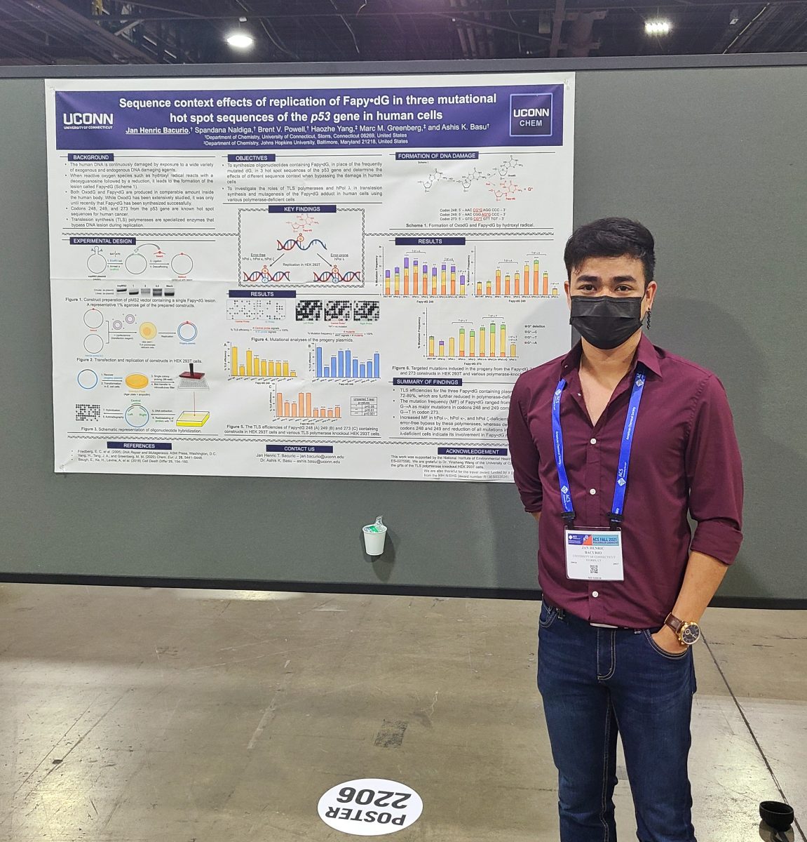 ACS Fall 2021 Poster Presentation By Henric Basu Research Group