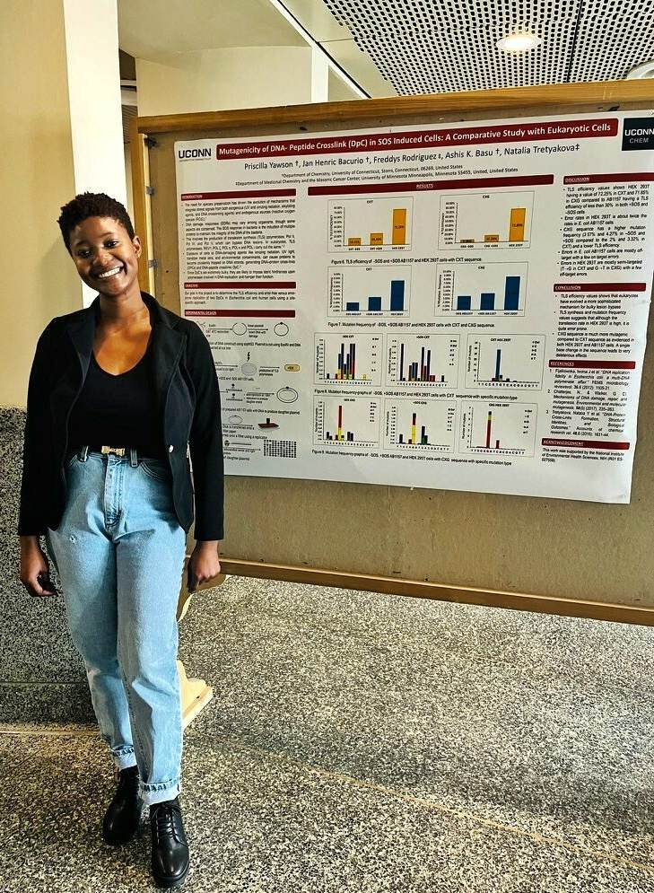 Open house poster presentation by Priscilla Yawson